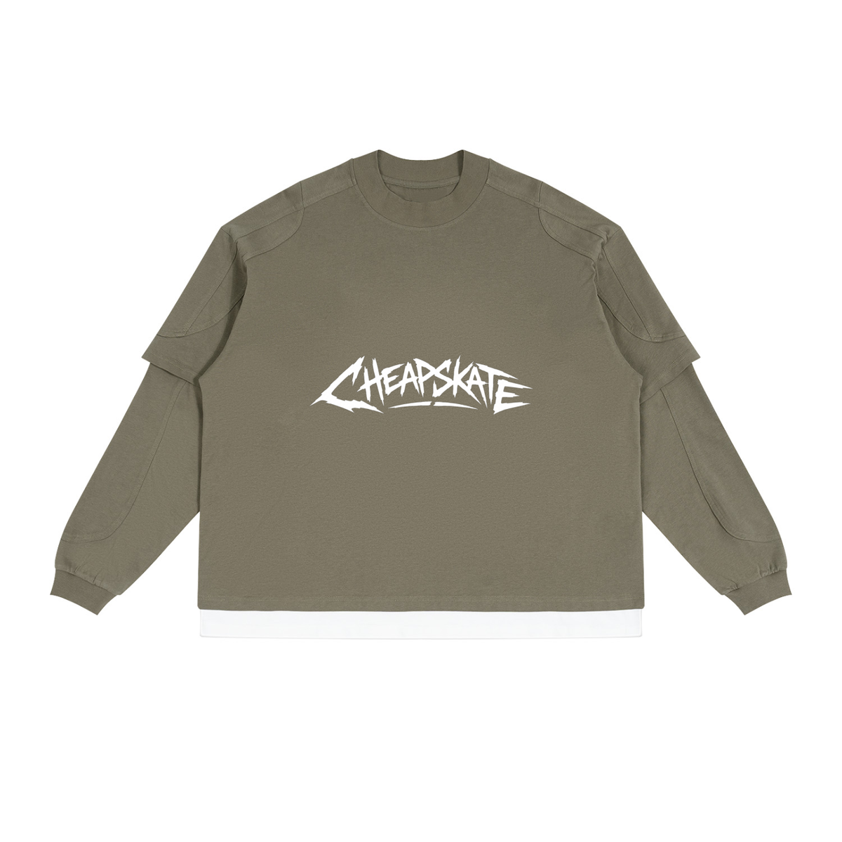 Unisex Paneled Layer T-Shirt