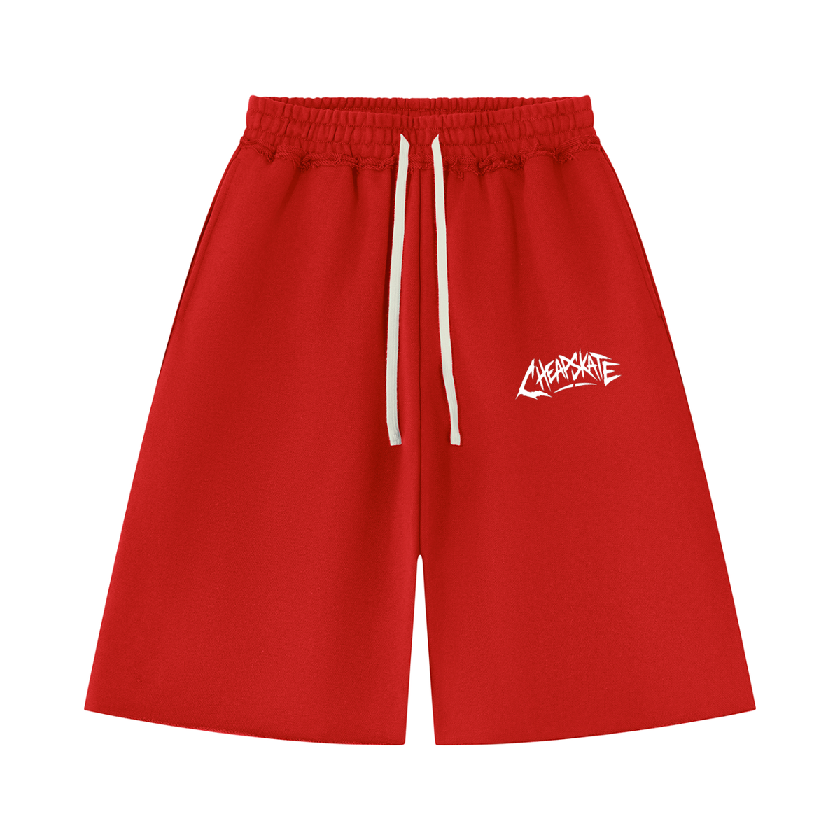 Unisex Heavyweight Raw Edge Shorts