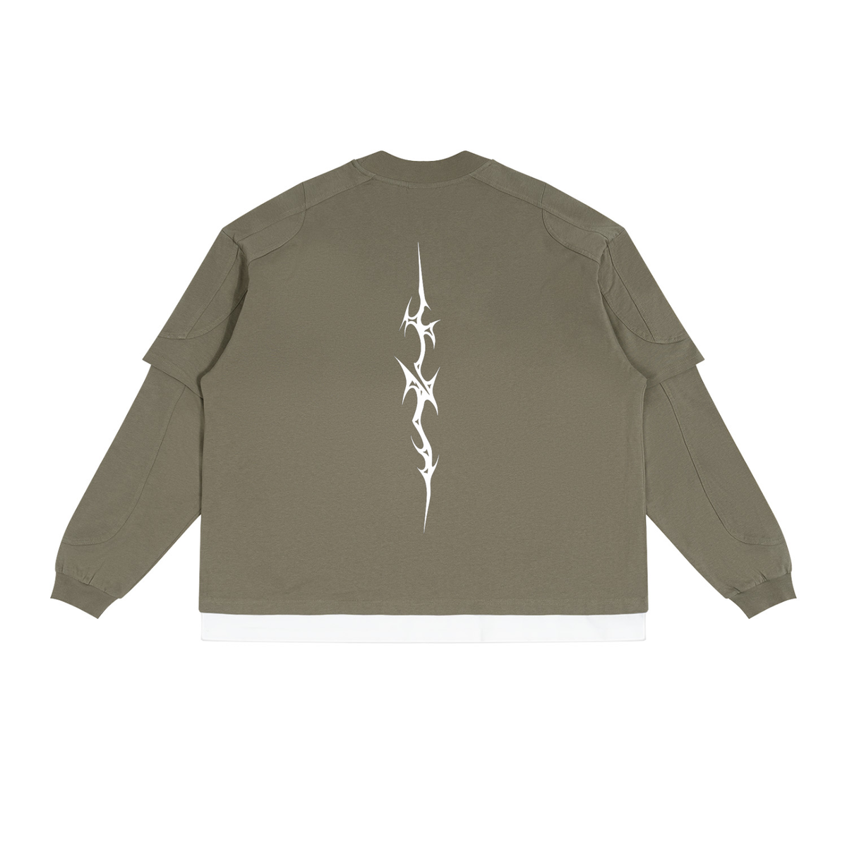 Unisex Paneled Layer T-Shirt