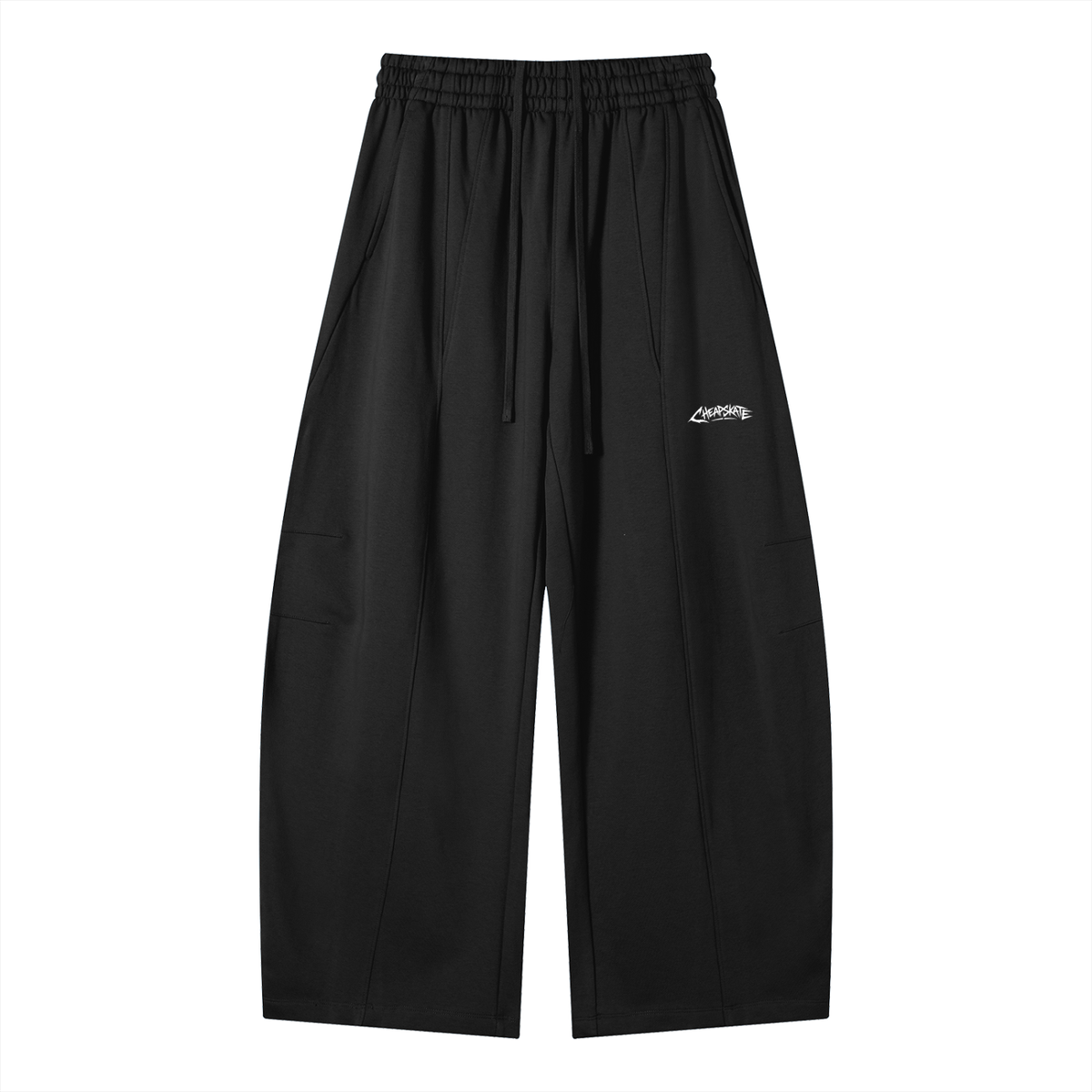 Heavyweight Wide Leg Panel Sweatpants