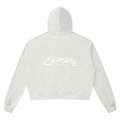 Unisex V-Cut Chest Boxy Raw Edge Hoodie