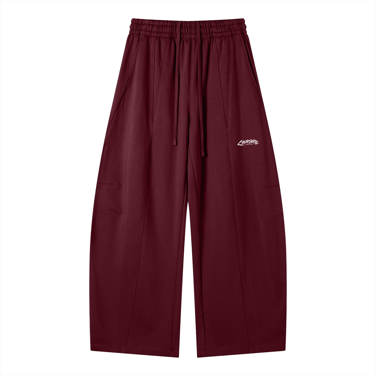 Heavyweight Wide Leg Panel Sweatpants