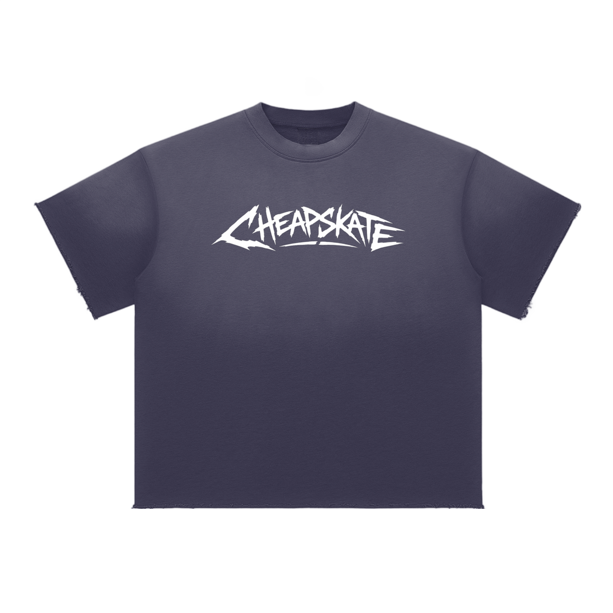 Sun Fade Raw Edge T-Shirt