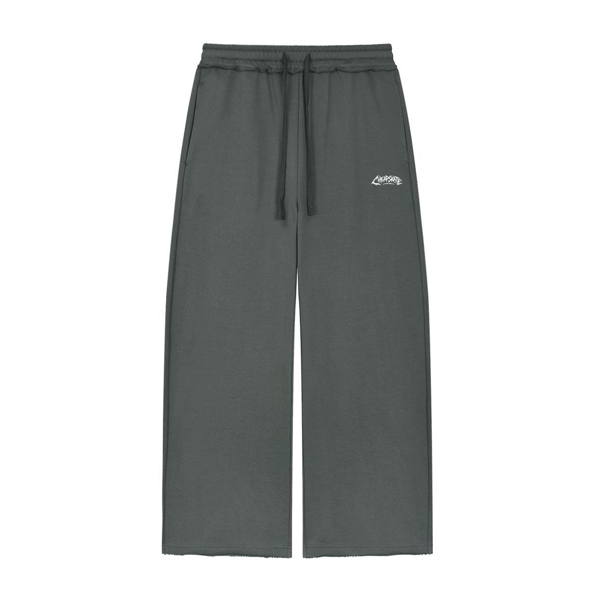 Women’s Wide Leg Raw Edge Sweatpants