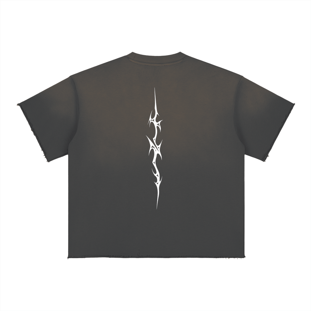 Sun Fade Raw Edge T-Shirt