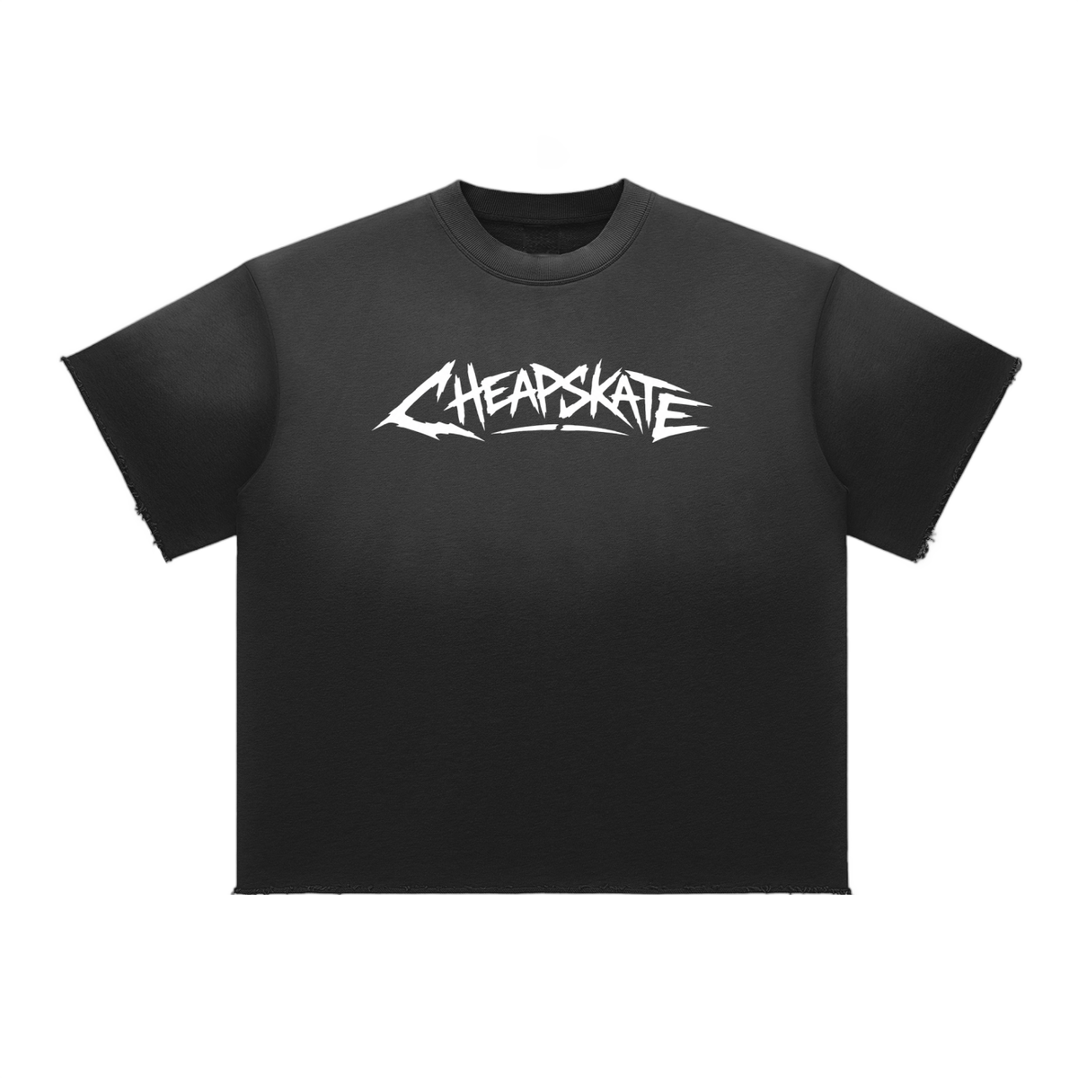 Sun Fade Raw Edge T-Shirt